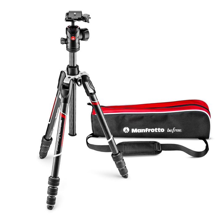 Manfrotto Befree Advanced Kamerastativ-Kit, mit Twist-Verschluss, tragbares und kompaktes Reisestati