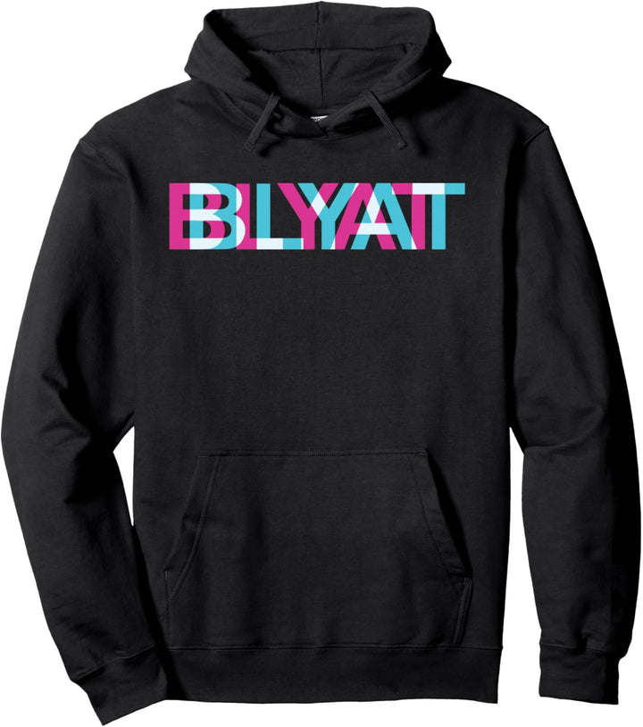 Blyat | Lustiger Spruch Glitch Gaming Meme Russisch Blyat Pullover Hoodie