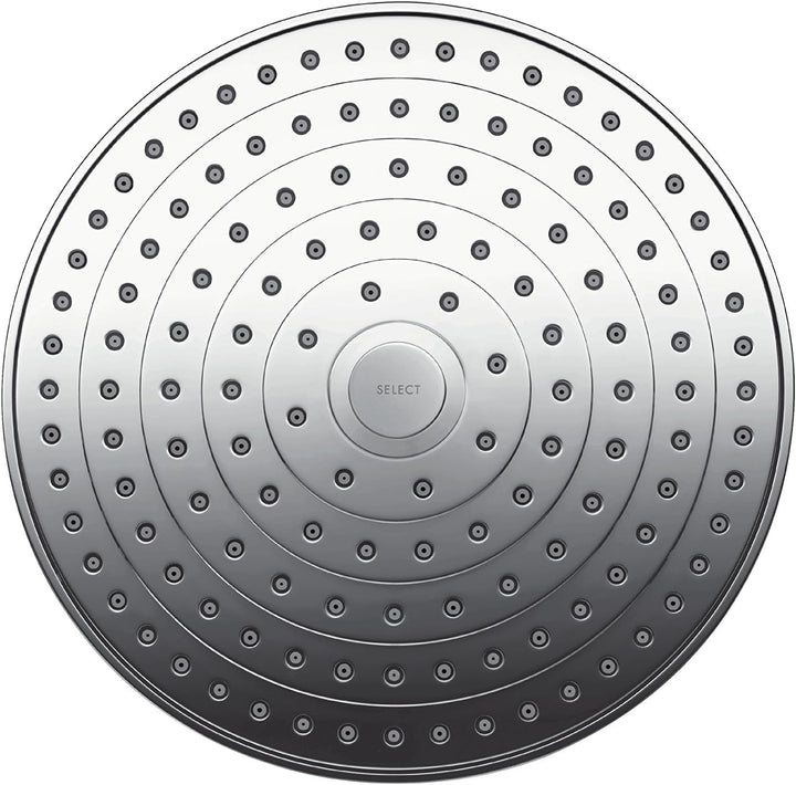 hansgrohe Raindance Select S 240 Duschkopf, Kopfbrause für Deckenmontage, 2 Strahlarten, Chrom