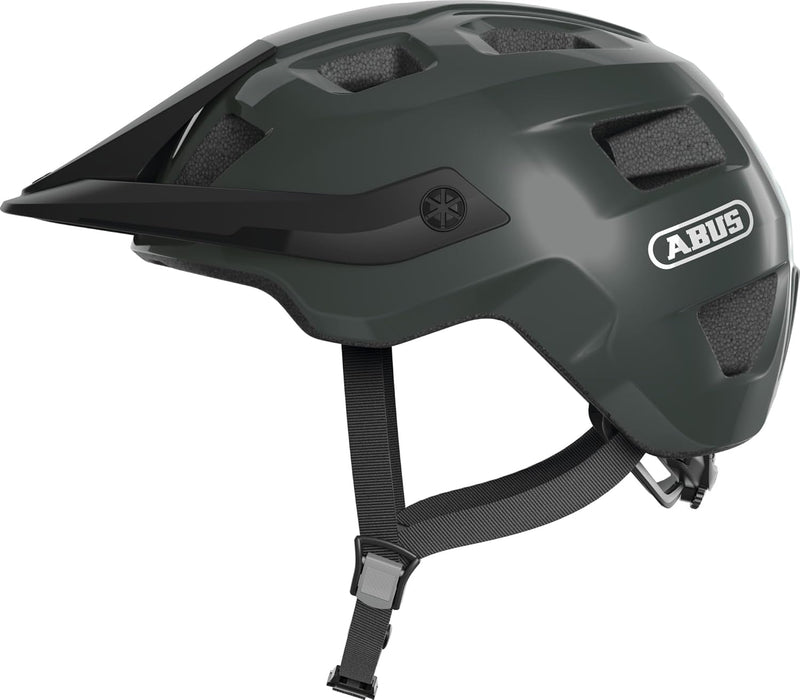 ABUS MTB-Helm MoTrip - robuster Fahrradhelm mit höhenverstellbarem Schirm für Mountainbiker - indivi