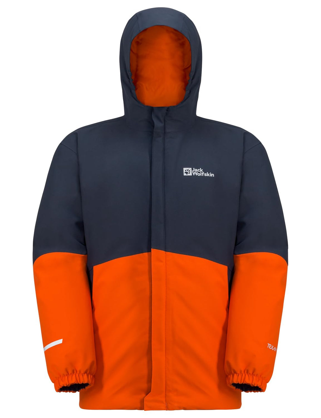 Jack Wolfskin Unisex Kinder Blocky Jacket K Jacket 104 carnelian, 104 carnelian