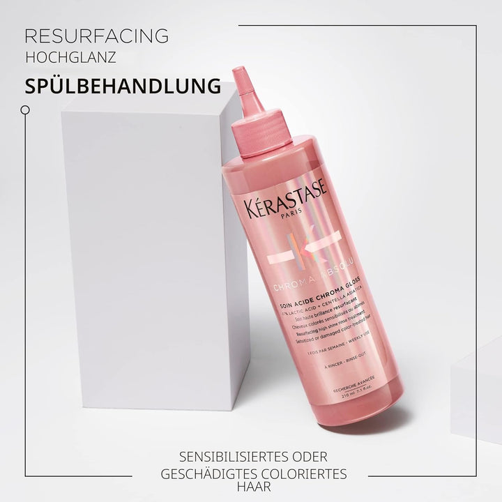 Kérastase Hochglanzpflege für strapaziertes oder geschädigtes coloriertes Haar, Soin Acide Chroma Gl