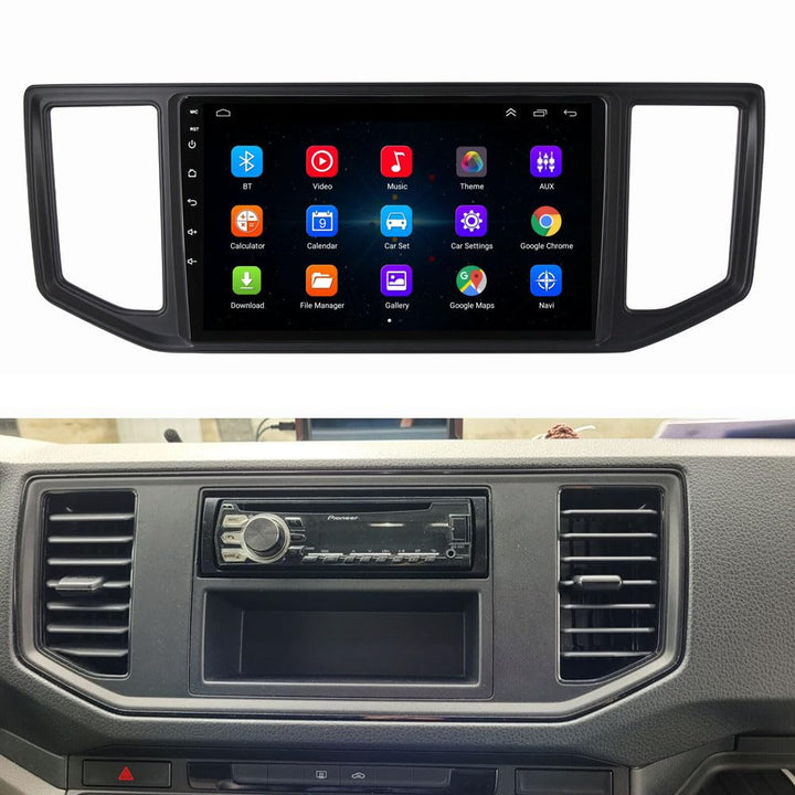 Auto Radio Autospieler GPS Navi Navigation Carplay/Android Autoradio 10 Zoll HD-Touchscreen USB Blue