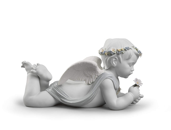 LLADRÓ Figur Mein Geliebter Engel. Kleiner Engel. Porzellan.