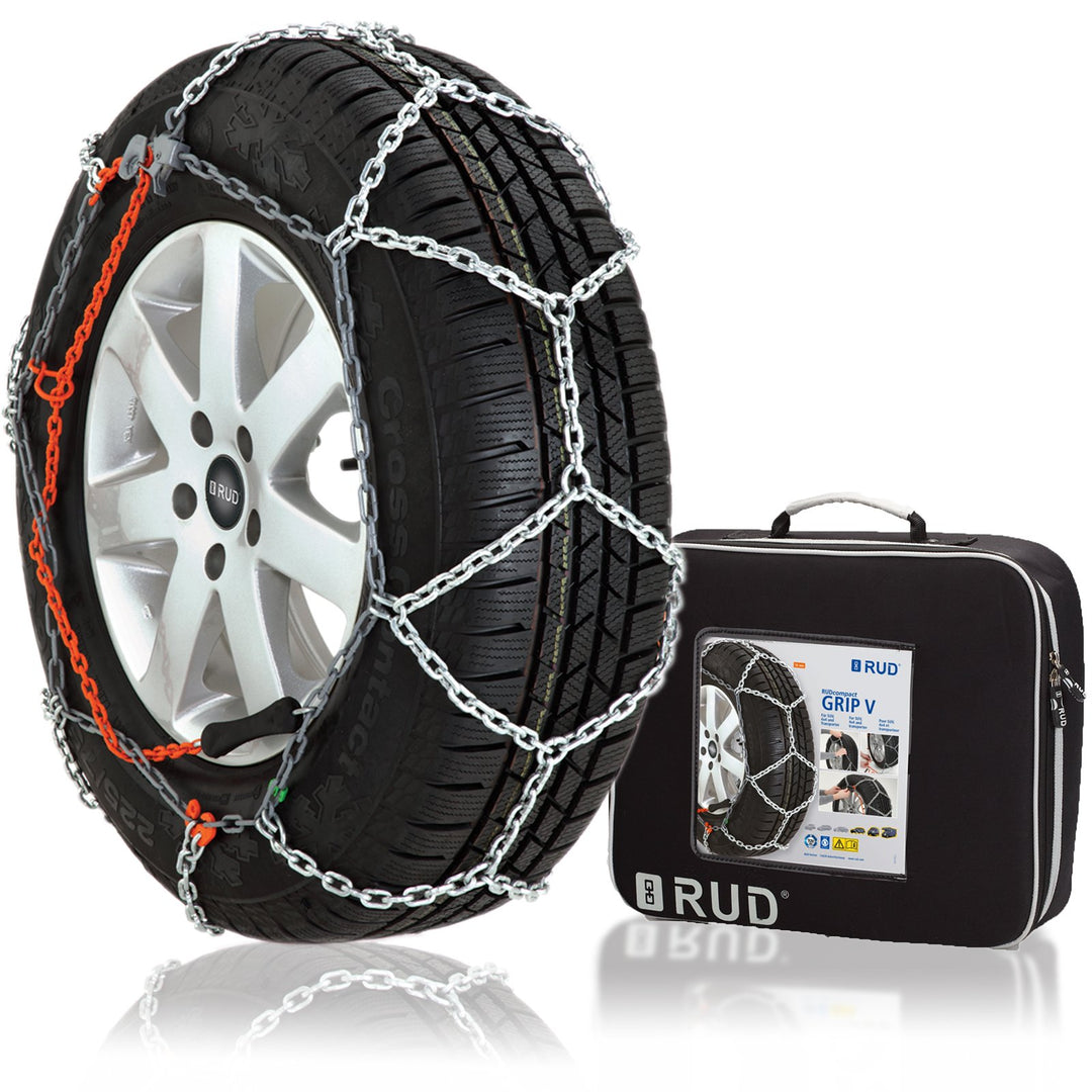Rud 2002738 Compact Grip V Schneeketten, Gr. 0138, 1 Paar, 0138