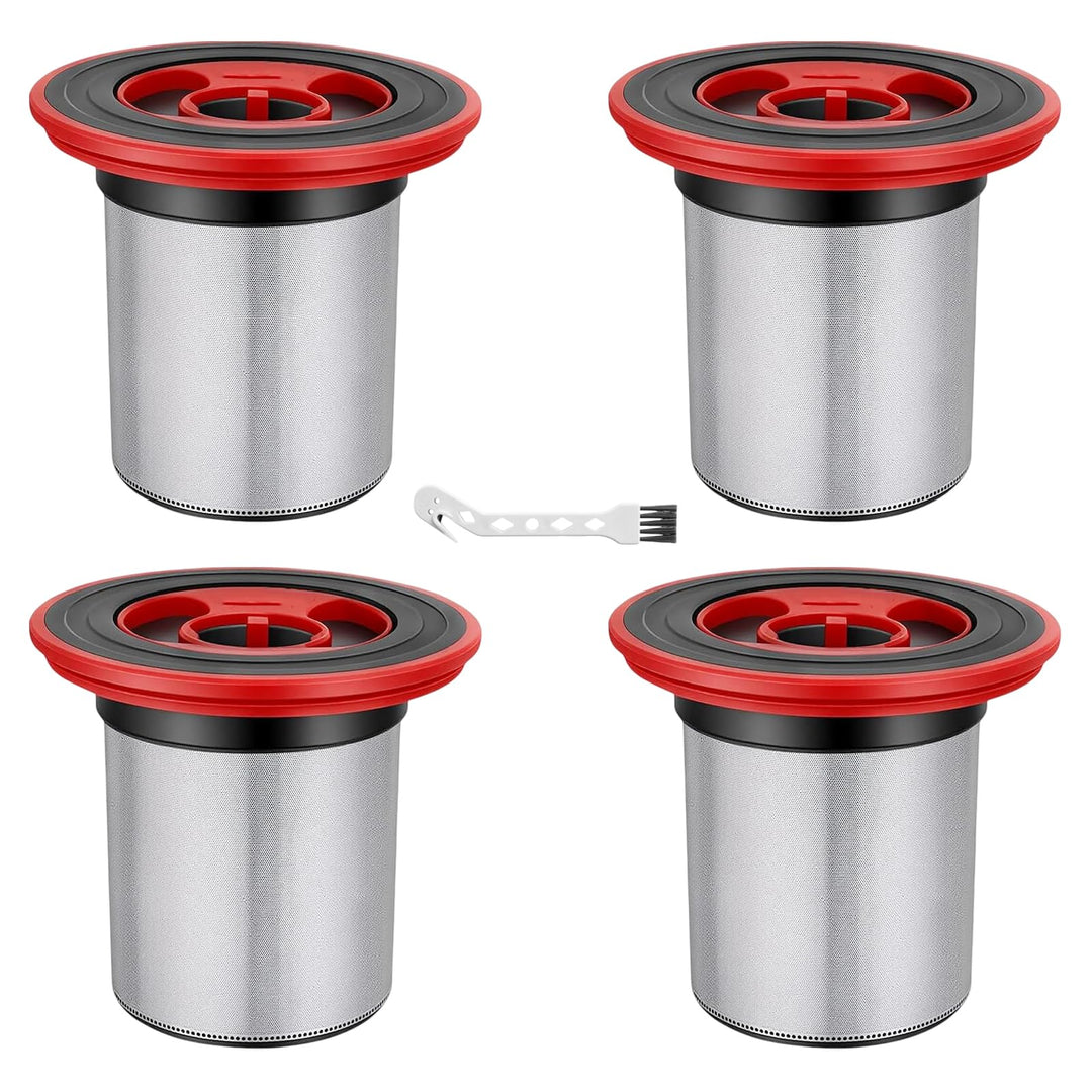 4 Stück Filter Ersatzteile für Bosch Unlimited Series 7 Akku Staubsauger BSS711W BSS715CARP BCS711A