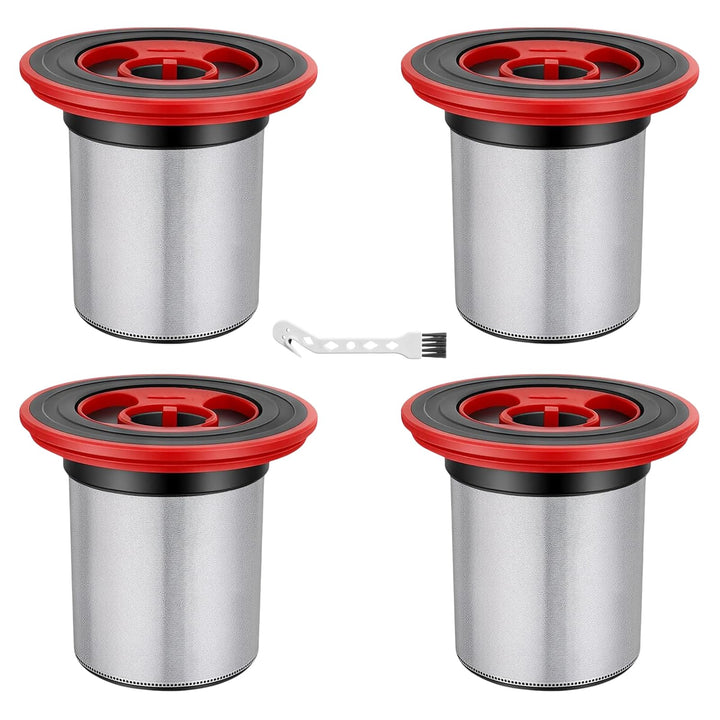 4 Stück Filter Ersatzteile für Bosch Unlimited Series 7 Akku Staubsauger BSS711W BSS715CARP BCS711A