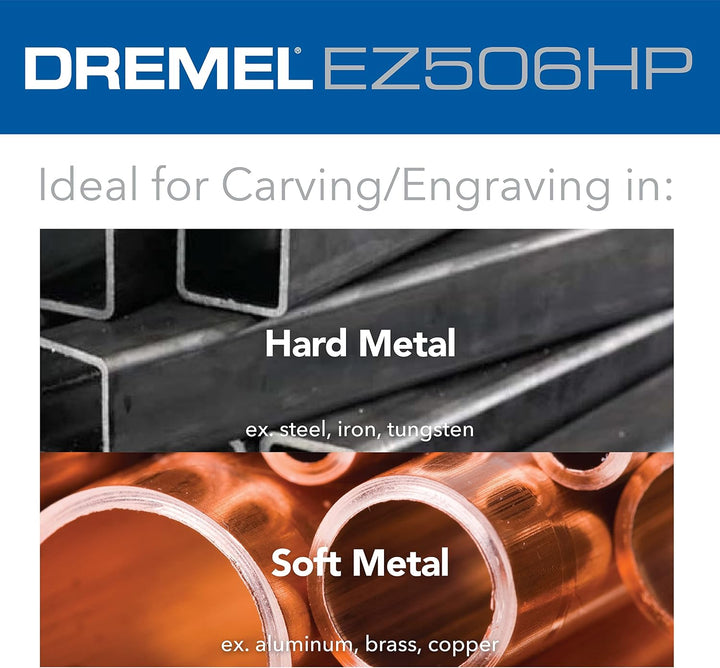 Dremel Max Life EZ506HP Hochleistungs-Metallschneidrad, 38,1 mm, Blau EZ Lock - Max Life Schneiden v