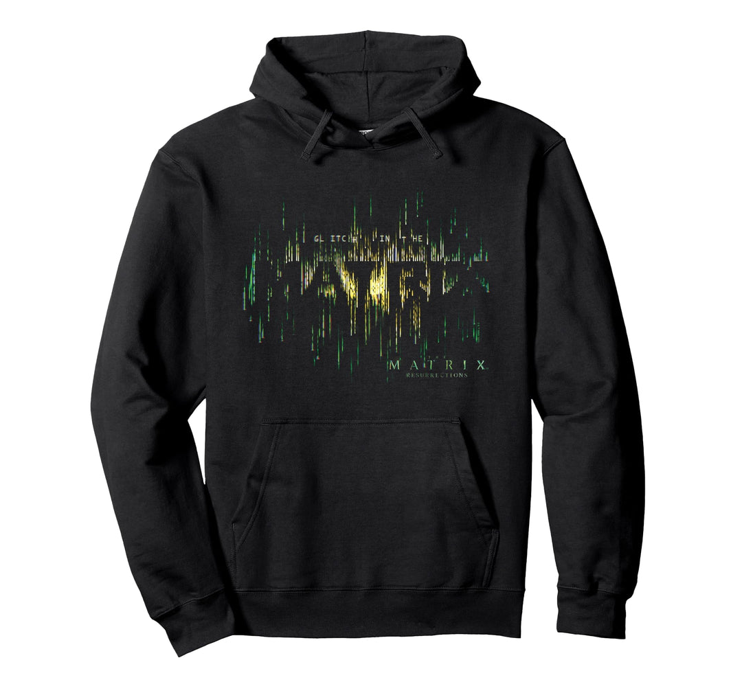 The Matrix 4 Glitch In The Matrix Pullover Hoodie