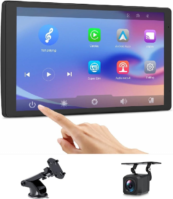 Eonon Android 10 Autoradio für BMW 3er E46 1999-2005 mit kabellos CarPlay Android Auto 9" Android Ra