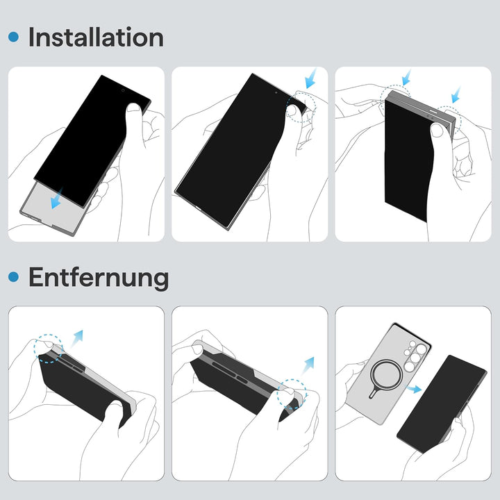 pitaka Hülle für Samsung Galaxy S26 Ultra Magnetische Handyhülle aus Aramidfaser mit Aaron Button Sc