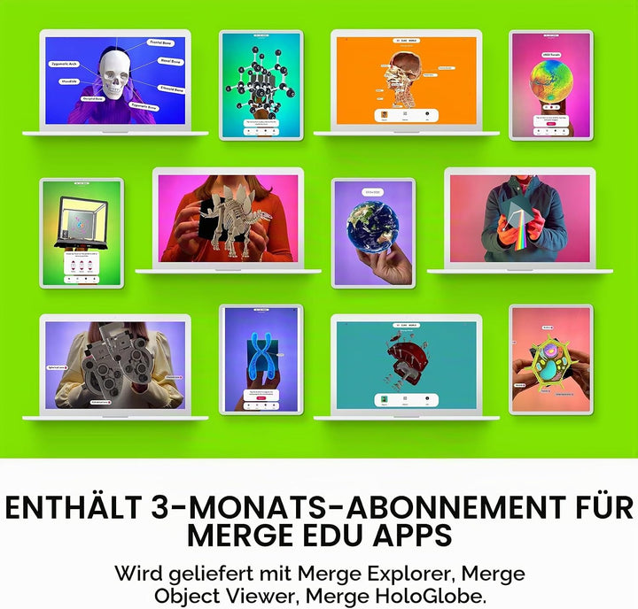 Merge Cube - Das Mint-Spielzeug mit erweiterter Realität - Pädagogische Spiele zum Erlernen von Wiss