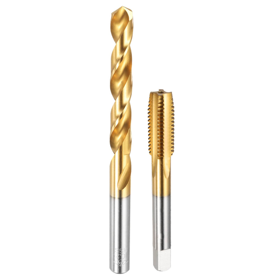 QUARKZMAN Bohrer und Gewindeschneidersatz, M12 x 1,75 Gerade Nut Gewindeschraube & 10,2 mm Spiralboh