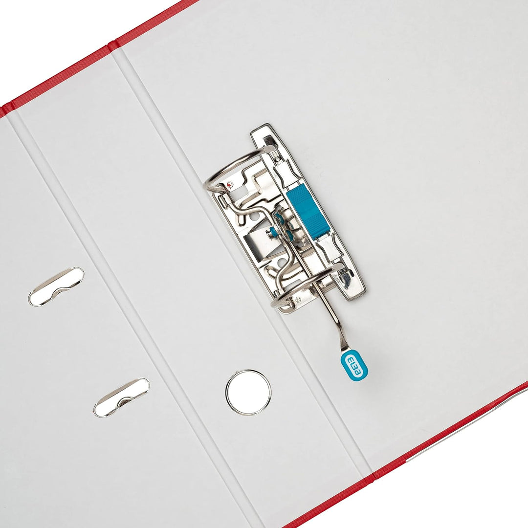 Elba Ordner A4, Smart Pro, 8 cm breit, Kunststoff aussen, rot, 10 Stück rot A4, breit, rot A4, breit