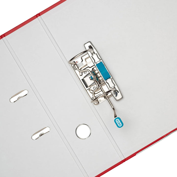 Elba Ordner A4, Smart Pro, 8 cm breit, Kunststoff aussen, rot, 10 Stück rot A4, breit, rot A4, breit