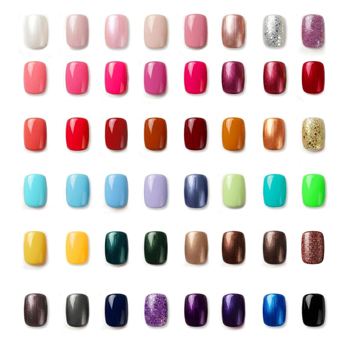 Envie de Color Nagellack-Set - Komplette Kollektion von 48 leuchtenden, Perl-, Pastell- und klassisc