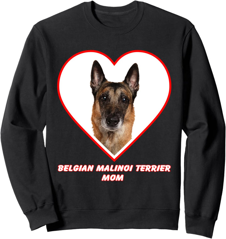 Belgian Malinoi Dog Mom Sweatshirt