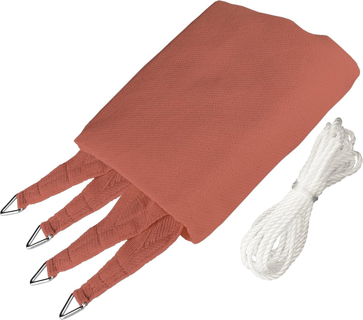 Windhager Sunsail Adria Quadrat Terracotta, Sonnensegel, Sonnenschutz, UV-Schutz, witterungsbeständi