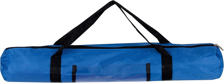 maxxpro Agility Slalom Set - Set Agility für Hunde - 60 x 3 cm - Kunststoff - Blau/Rot