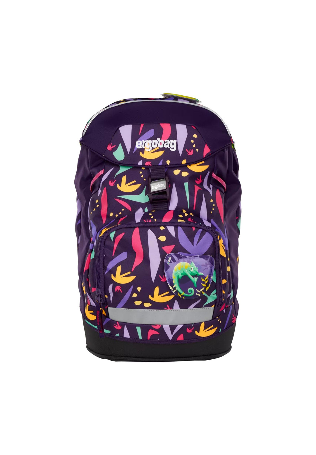 ergobag Unisex Kinder Prime prime Einheitsgrösse Junglebear - Lila, Einheitsgrösse Junglebear - Lila