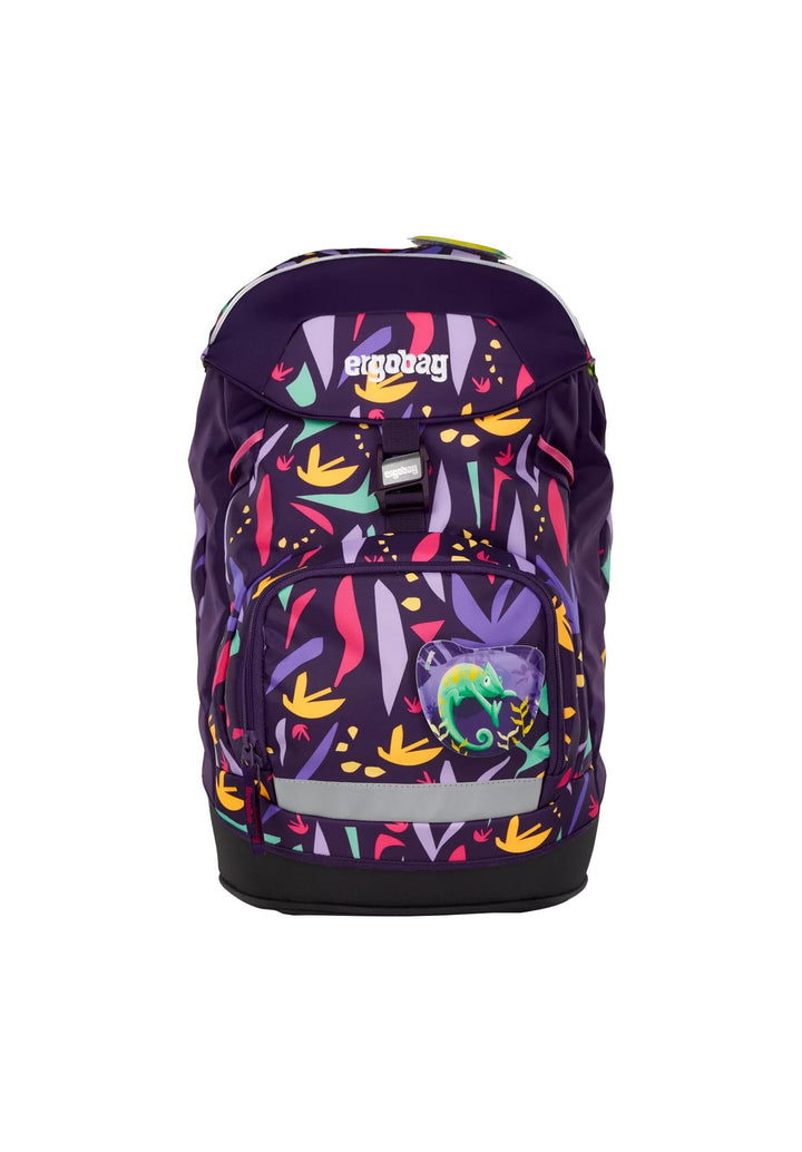 ergobag Unisex Kinder Prime prime Einheitsgrösse Junglebear - Lila, Einheitsgrösse Junglebear - Lila