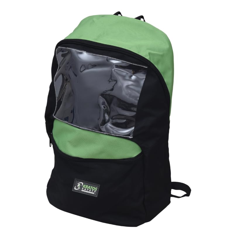 Kratos Safety Gerüstbauer Sicherheitsset, Fallschutz-Set mit Kratos Zweipunktauffanggurt EN361, Y-Ba