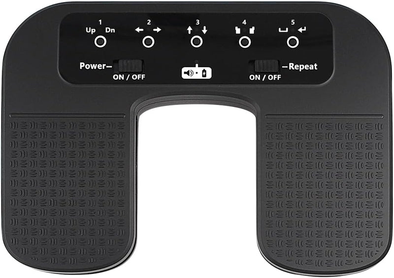 Tavsou Bluetooth Page Turner Pedal für Tablets Smartphones wiederaufladbar lautlos (Plus), Plus