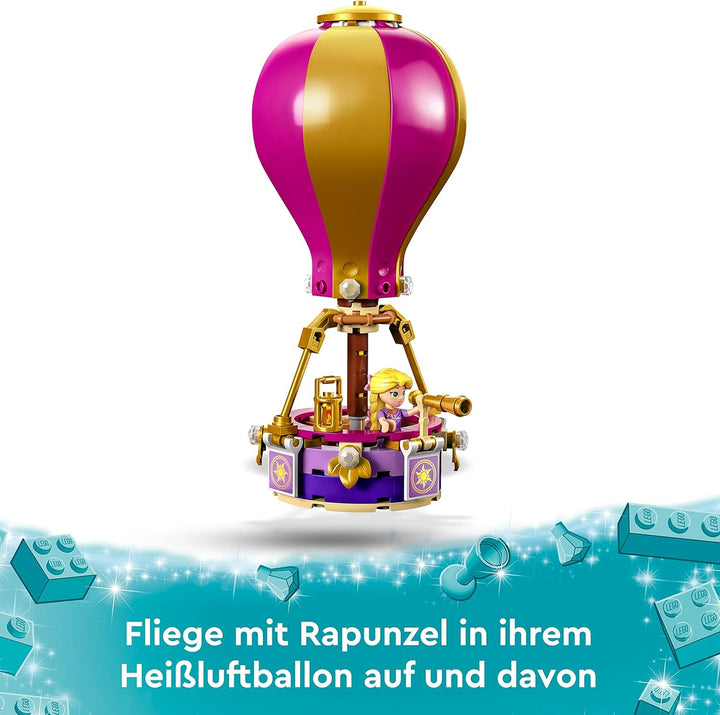 LEGO 43216 Disney Prinzessinnen auf magischer Reise Spielzeug mit Cinderella, Jasmine, Rapunzel Mini