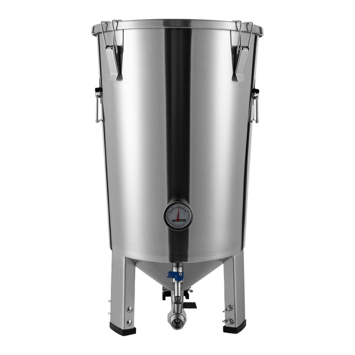 Bierbrauset – Komplettset zum Selbstbrauen von Bier, 304 Edelstahl, 32 L Gärbehälter &amp; Fermenter, Te