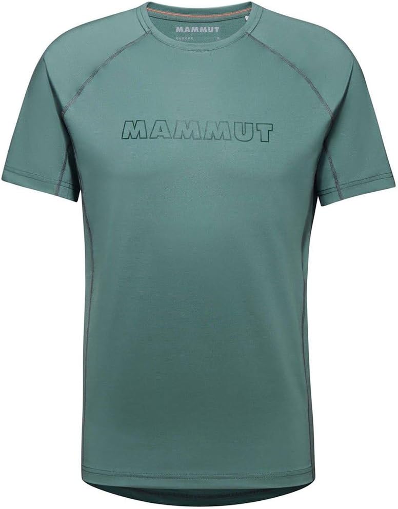 Mammut Herren Selun FL T-Shirt Men Logo Wander-Shirt XXL Dark Jade, XXL Dark Jade