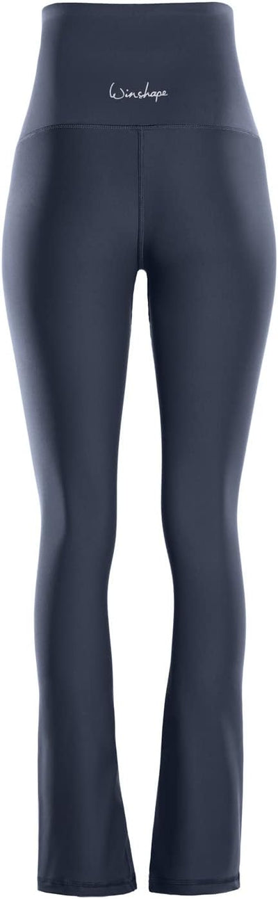 WINSHAPE Damen Leggings Damen Functional Comfort Boot Cut Leggings “high Waist” Bchwl103c, Anthrazit