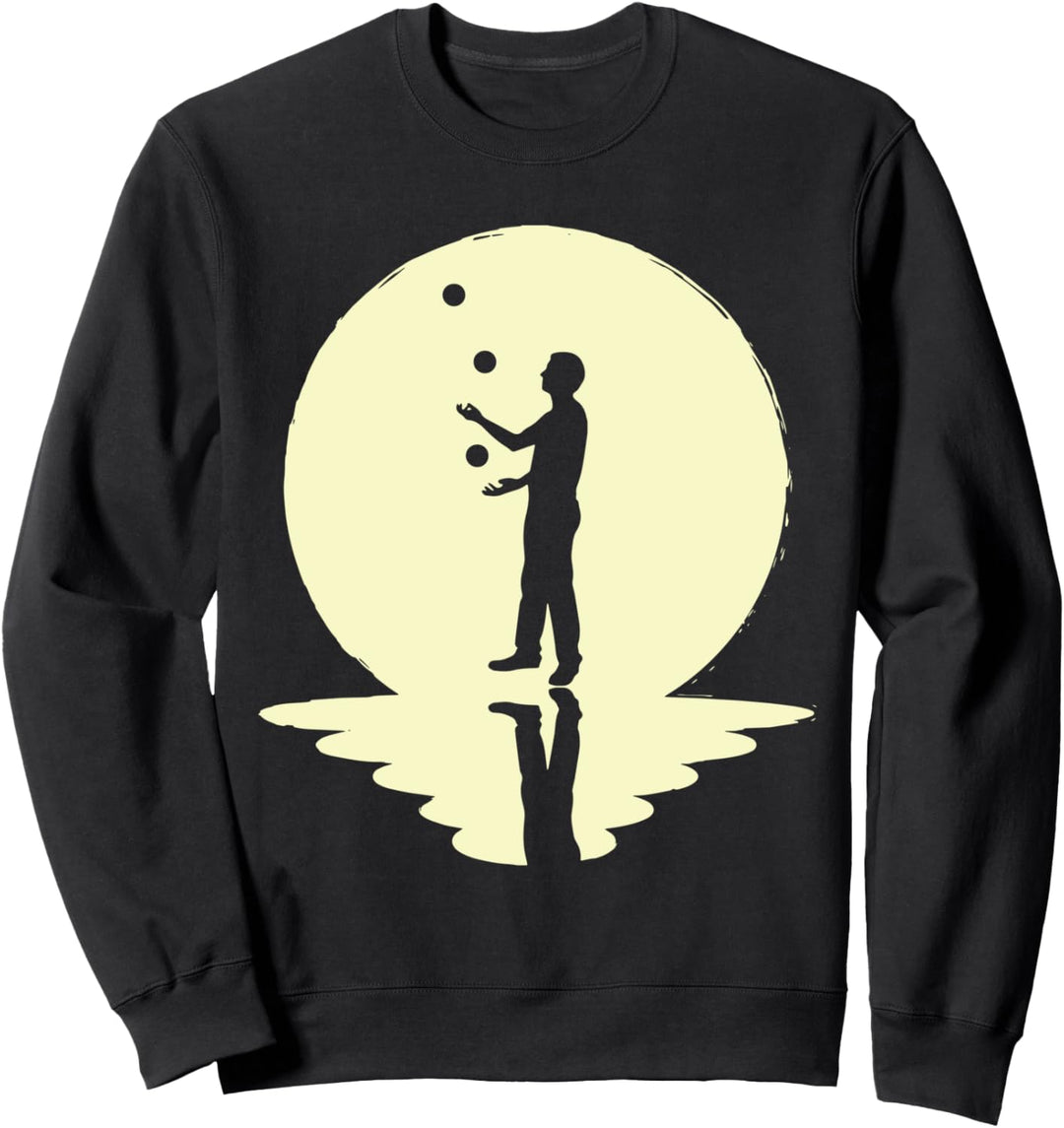 Juggling Jonglieren Jongleur Clown Zirkus Sweatshirt
