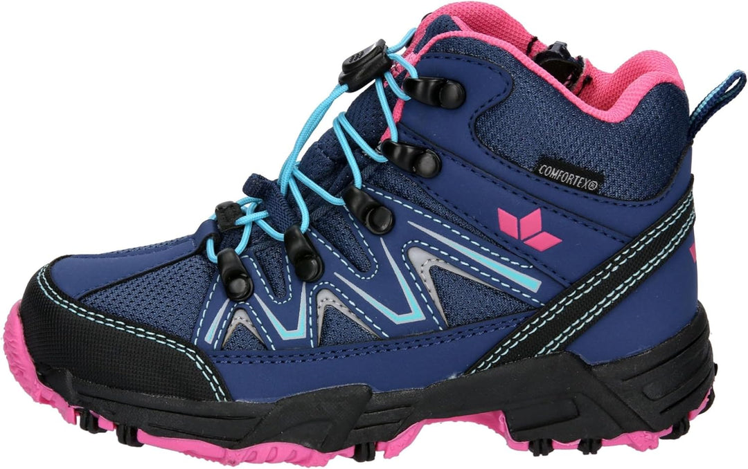 Lico Unisex Kinder Hamina Cross-Laufschuhe 40 EU Blau Pink Türkis, 40 EU Blau Pink Türkis