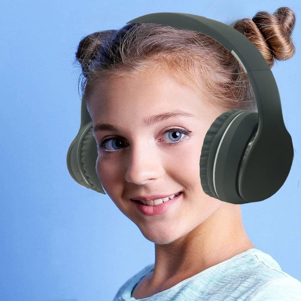 Bluetooth Kopfhörer Kinder,Kinder Kopfhörer Kabellos Over-Ear,Kinderkopfhörer Bluetooth mit Mikrofon