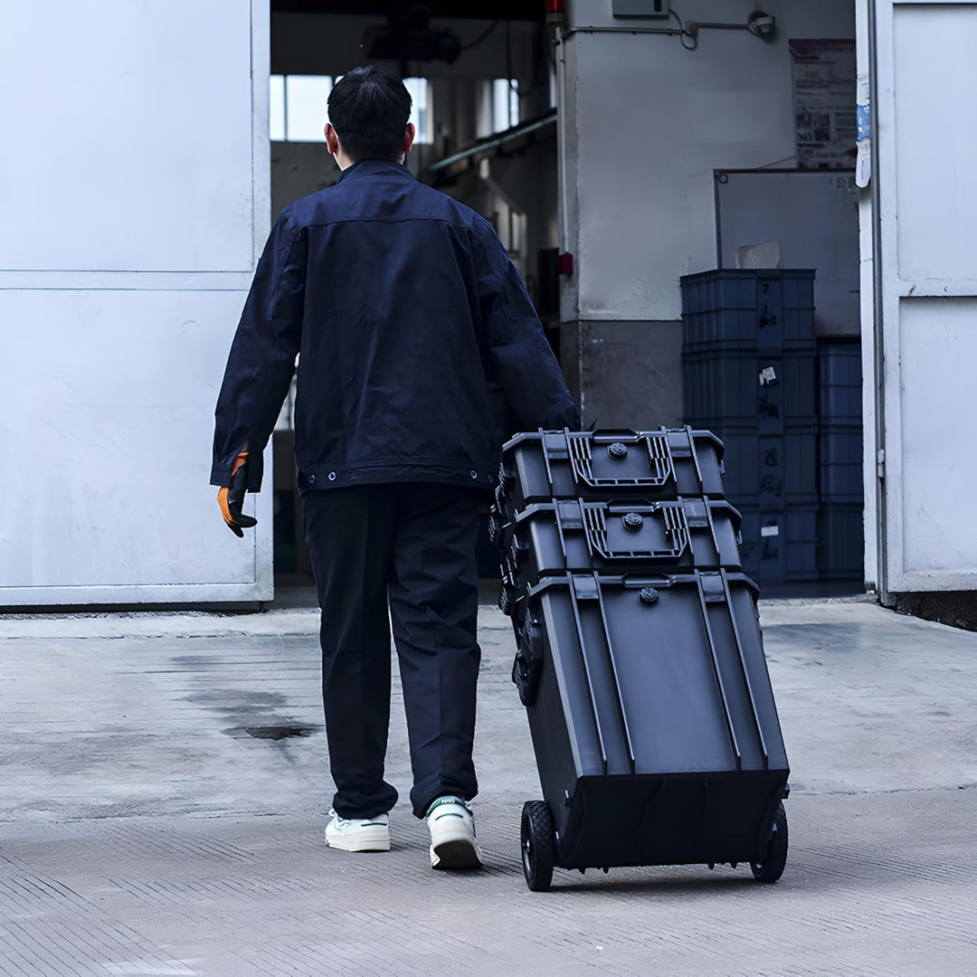 Zelsius Transportkoffer mit Schaumstoffpolsterung | 18 Liter | Kamerakoffer, Outdoorbox, Kunststoffk