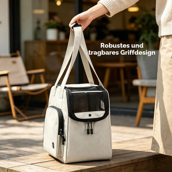 Hundetasche für Kleine Hunde und Katzen, Katzentransporttasche Haustiertasche, Tragetasche Hund Hund