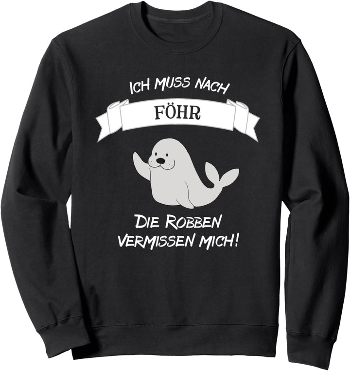 Süsse Föhr Robbe - Sweatshirt