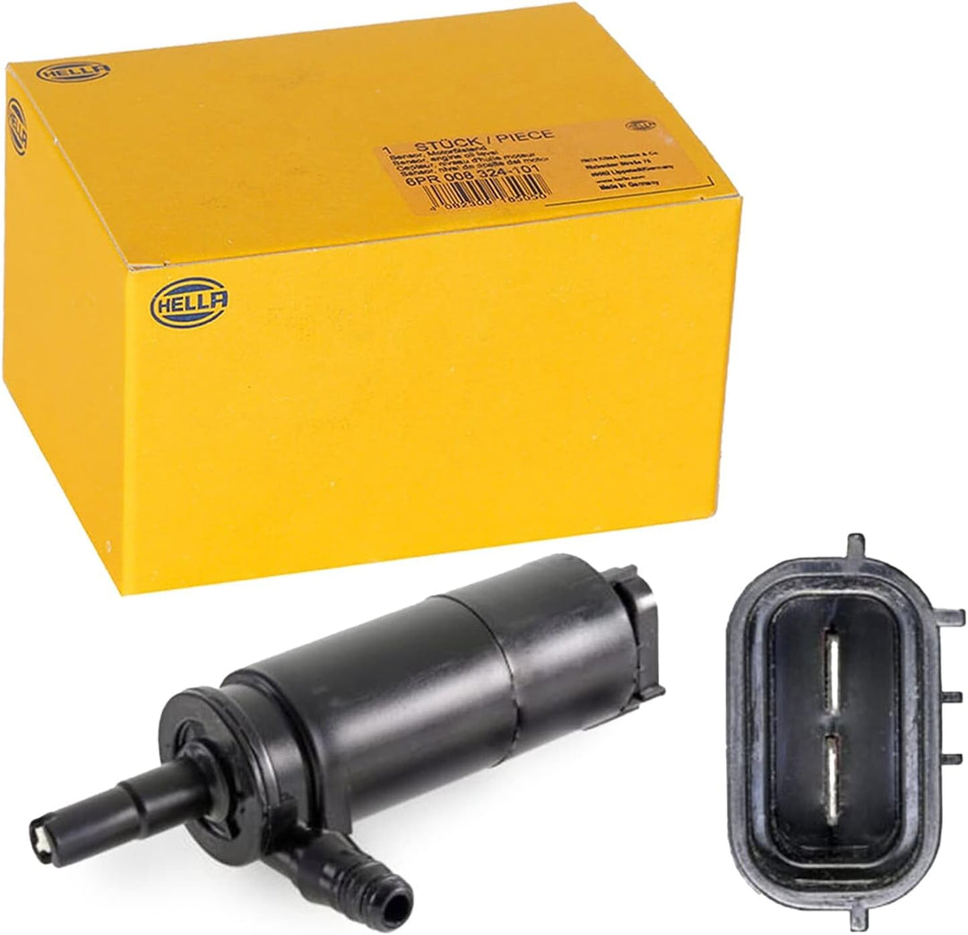 HELLA 8TW 006 849-051 Waschwasserpumpe, Scheinwerferreinigung - 12V - elektrisch - Monopumpe