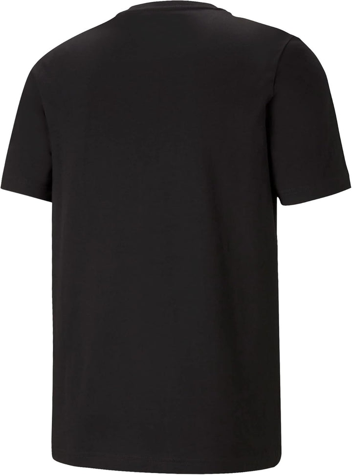 PUMA Herren Ess Logo Tee T-shirt M Schwarz, M Schwarz