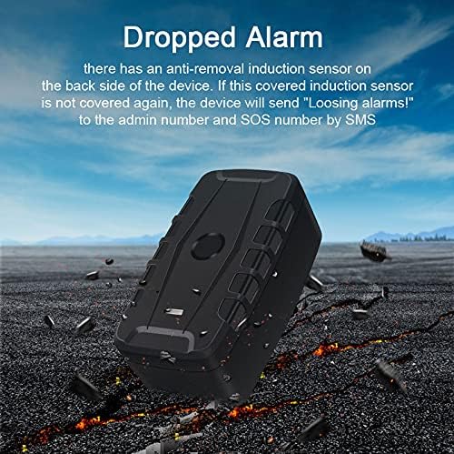 TKMARS TK918 Auto GPS-Tracker, 20000mAh. Langlebiger Akku, Starkes magnetisches Echtzeit-GPS-Trackin