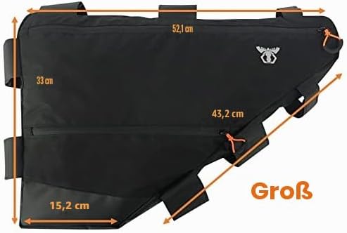 Touring Rennrad Rahmentasche | Medium (12L), M