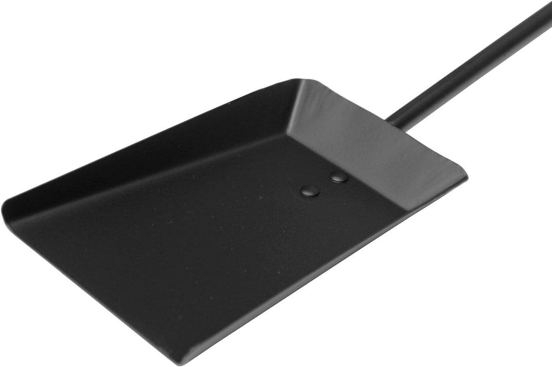 raik R1004 Raik Holzregal & Kaminbesteck Wilhelm, 4-teilig, schwarz, 74