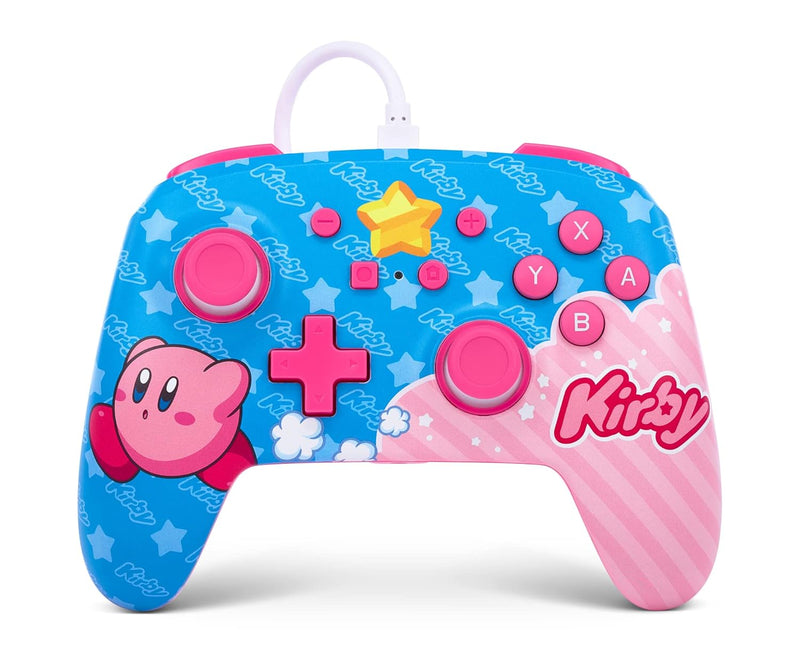 Verbesserter kabelgebundener Controller von PowerA für Nintendo Switch – Kirby, Kirby