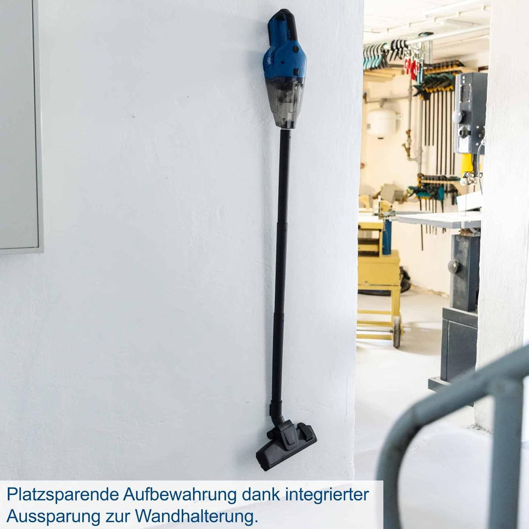 Scheppach Akku Handstaubsauger C-HVC150-X | 10kPa Absaugleistung | 560ml Staubbehälter | Staubsauger