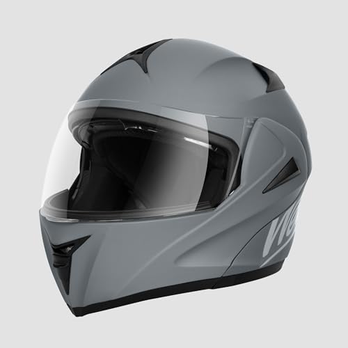 Westt Motorradhelm Herren Damen Integralhelm Klapphelm Flip-up Motorrad Jethelm Chopper Mofa Moped R