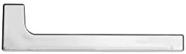 Kartell Shelfish, Bambus, cromo, 15 x 4 x 45 cm Cromato, Cromato