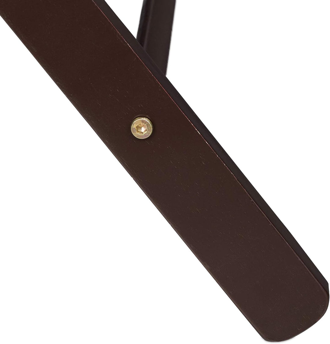 Relaxdays Kofferständer klappbar, Holz Gepäckablage, HBT: 54,5 x 66 x 44 cm, Kofferhocker für Hotel