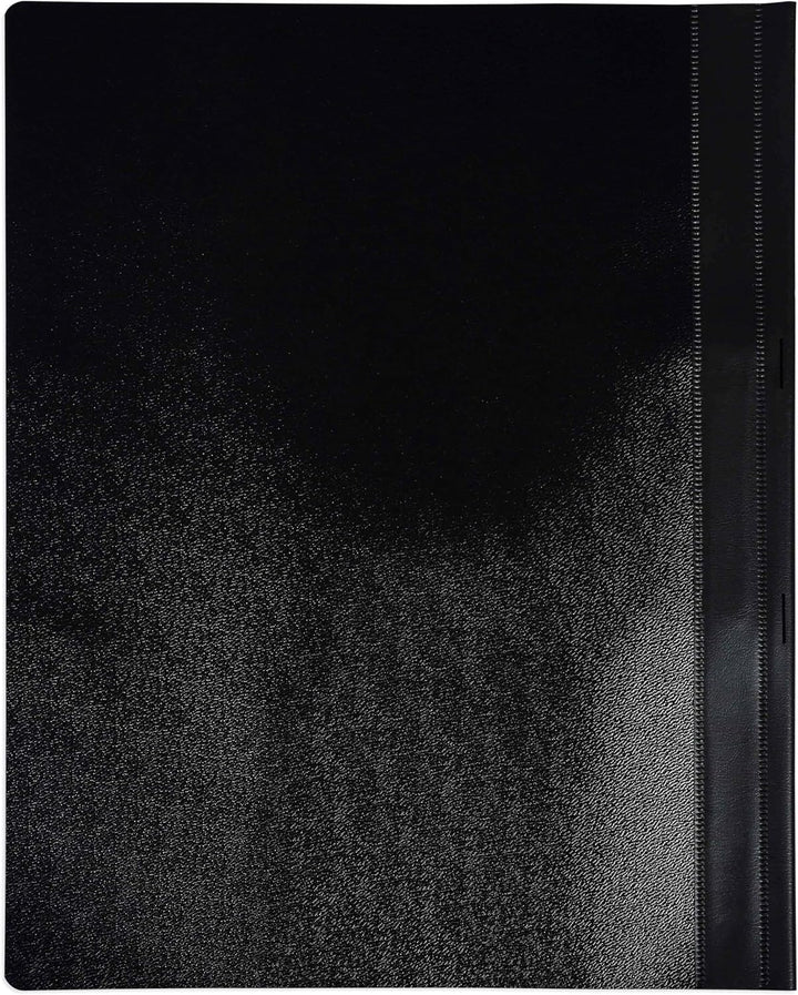 Durable Sichthefter mit Abheftschieber, überbreit, schwarz, 25er Packung, 258001, schwarz