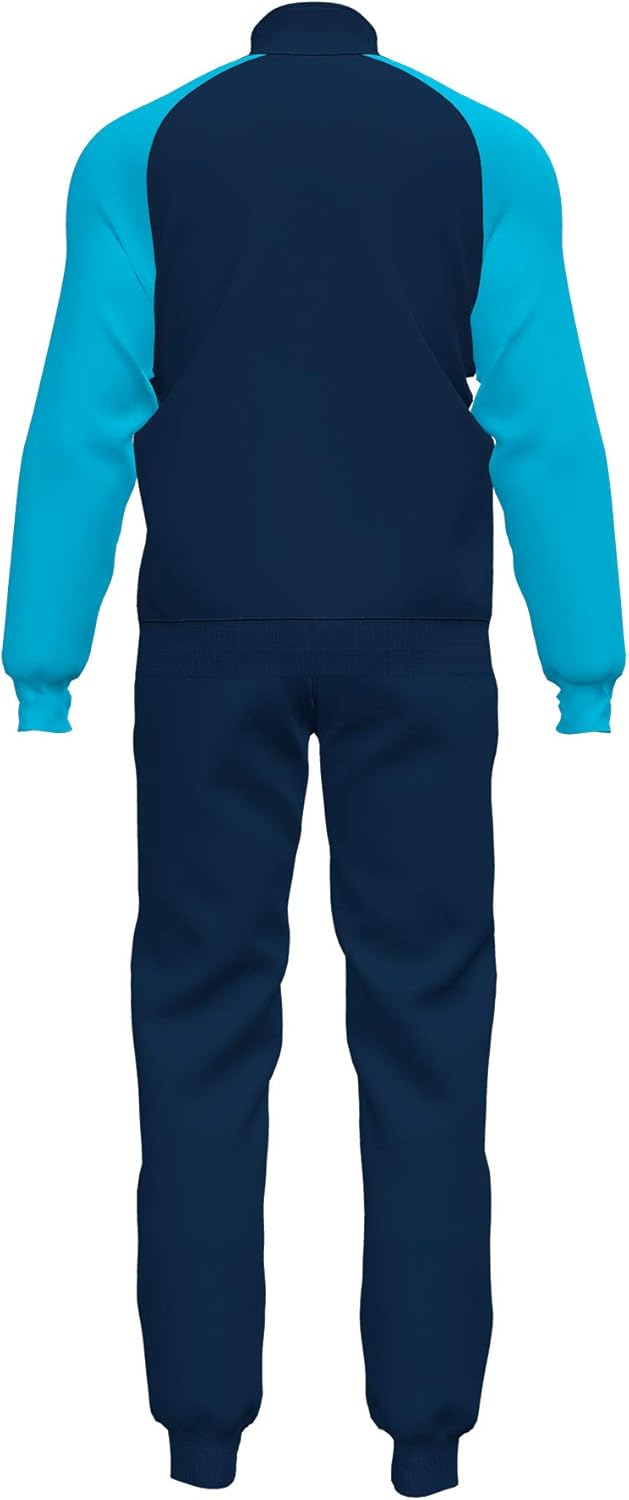 Joma Herren Chaqueta Con Capucha Academy Iv Kapuzenpullover, marine türkis fluor