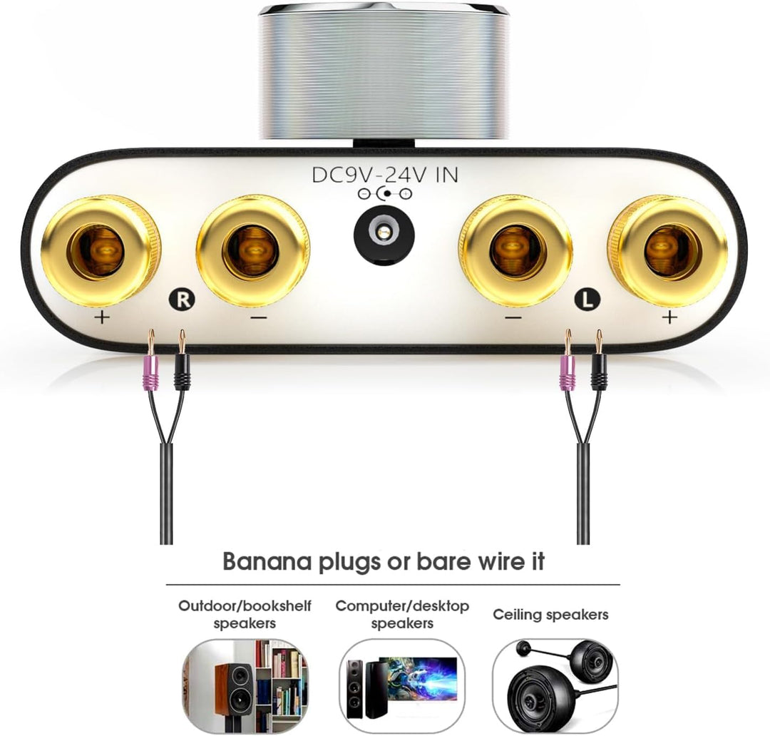 Nobsound Mini Bluetooth 5.0 Digital Power Amplifier HiFi Stereo Verstärker 2.0 Kanal 50W×2 Endstufe